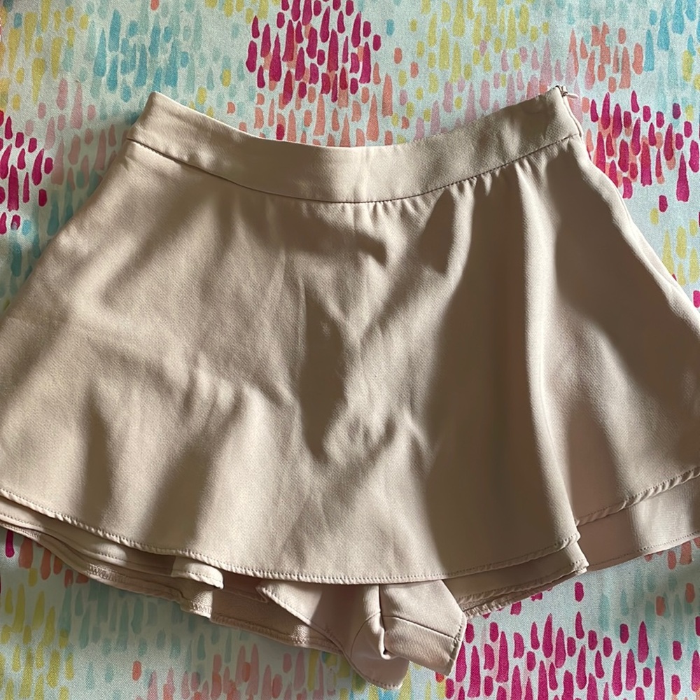 Taupe Zara skort size s